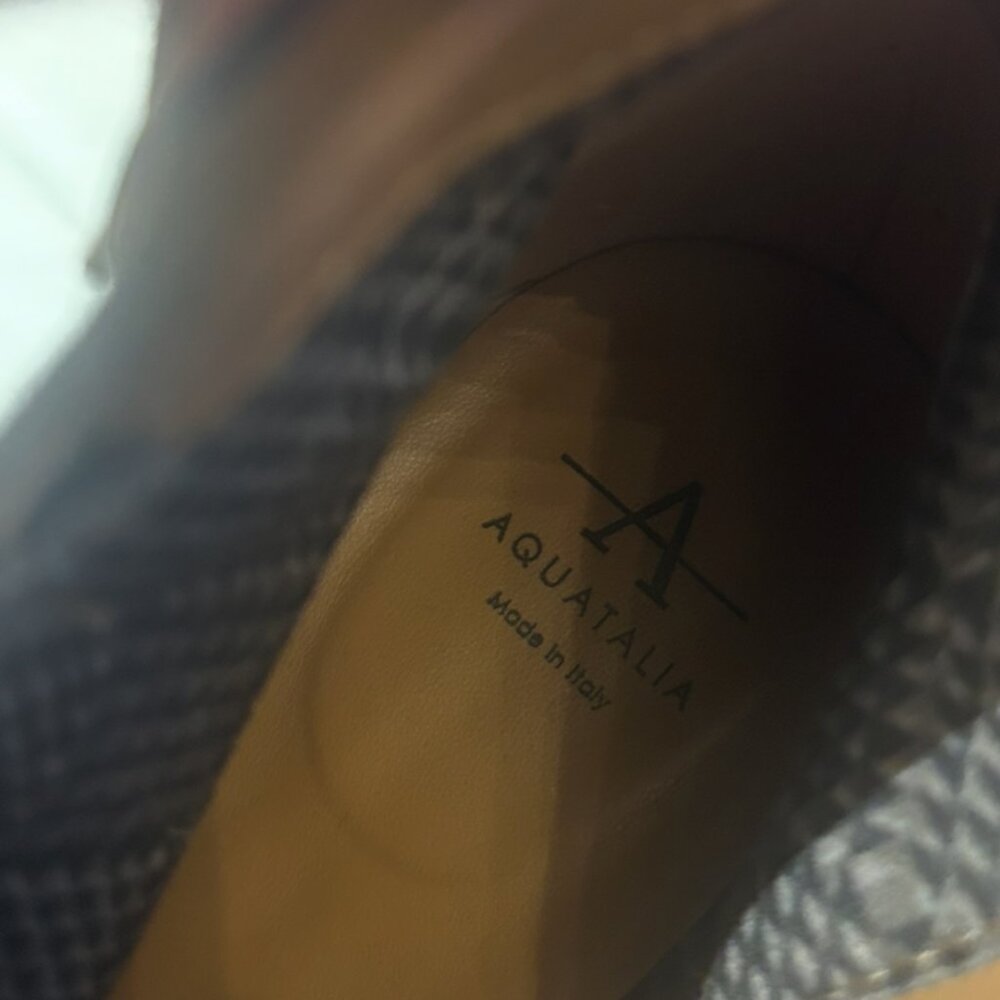 Aquatalia Brown Suede Booties
